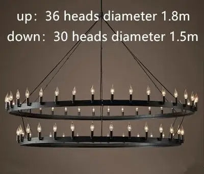 Candle Chandelier: Illuminating Elegance and Charm-Ceiling Chandelier