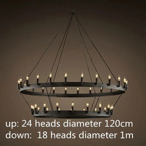 Candle Chandelier: Illuminating Elegance and Charm-Ceiling Chandelier