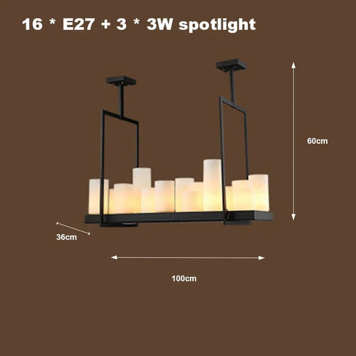 Candles Chandelier: Illuminate Your Space with Elegance-Kitchen Island
