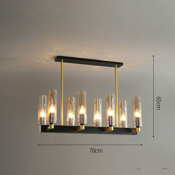 Candles Chandelier - Illuminate Your Space with Elegance-Kitchen Island