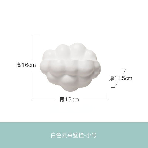 Cartoon Cloud Shape Wall Shelf-Kids Room Nursery Wall Hanging