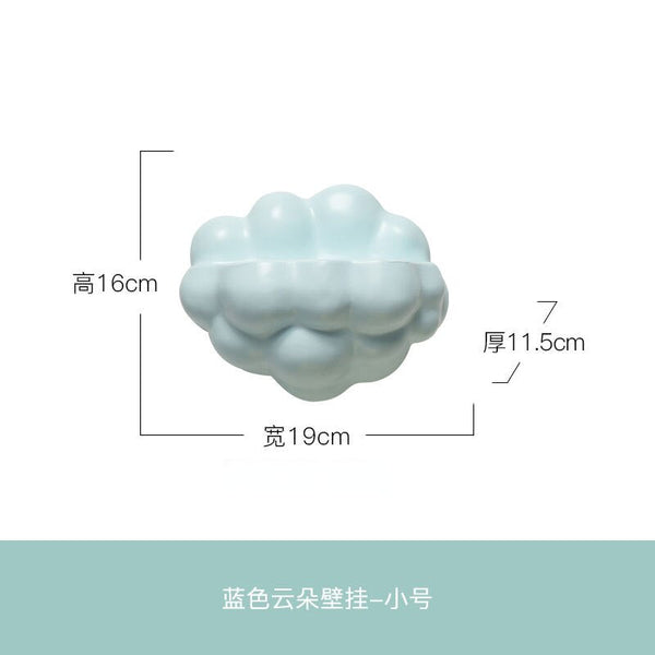 Cartoon Cloud Shape Wall Shelf-Kids Room Nursery Wall Hanging