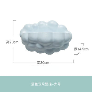 Cartoon Cloud Shape Wall Shelf-Kids Room Nursery Wall Hanging