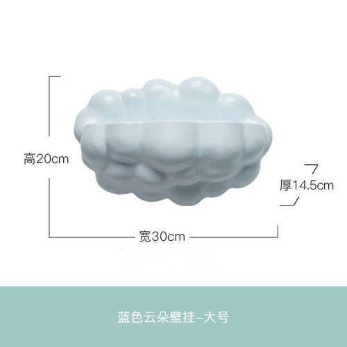 Cartoon Cloud Shape Wall Shelf-Kids Room Nursery Wall Hanging