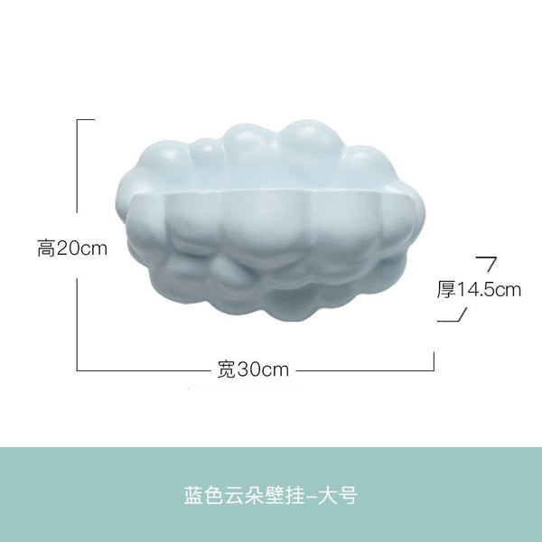 Cartoon Cloud Shape Wall Shelf-Kids Room Nursery Wall Hanging