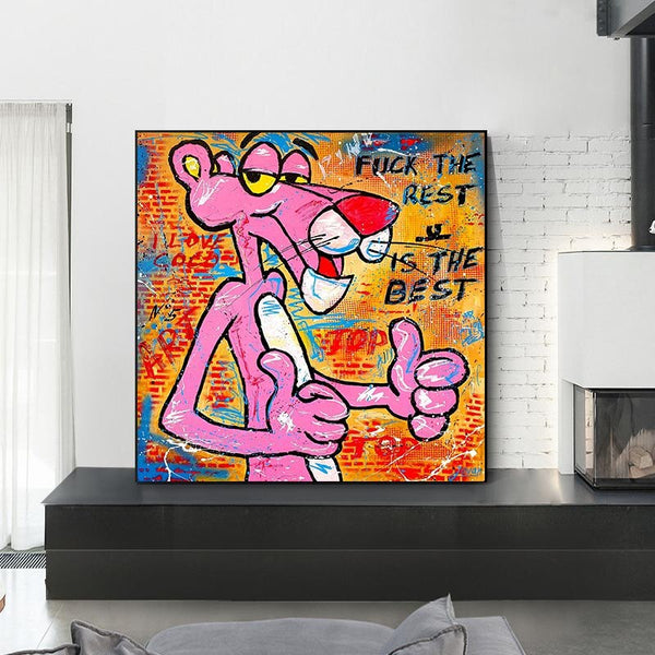 Chanel: Pink Panther Canvas Art - The Best-Wall Posters
