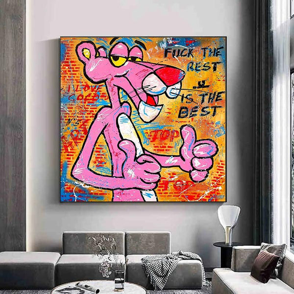 Chanel: Pink Panther Canvas Art - The Best-Wall Posters