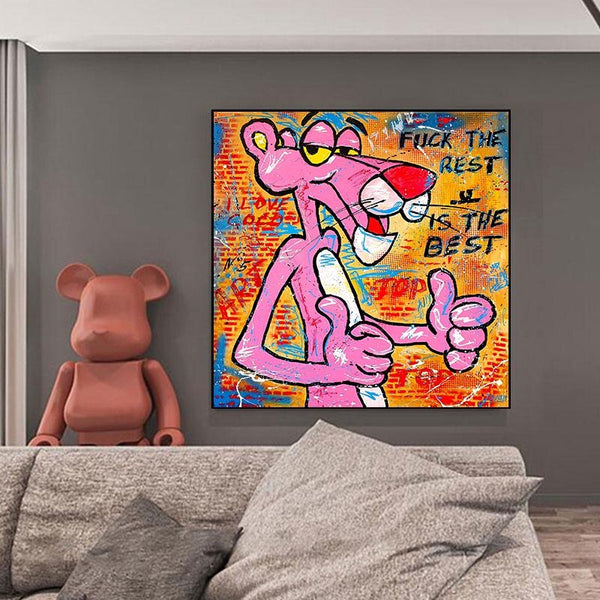 Chanel: Pink Panther Canvas Art - The Best-Wall Posters