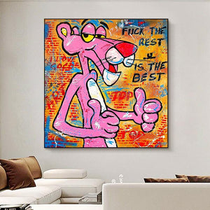 Chanel: Pink Panther Canvas Art - The Best-Wall Posters