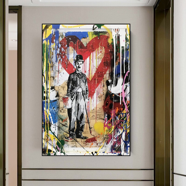 Charlie Chaplin Poster: The Icon of Silent Cinema-Wall Posters