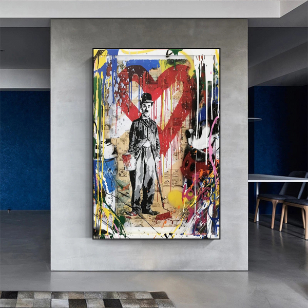 Charlie Chaplin Poster: The Icon of Silent Cinema-Wall Posters