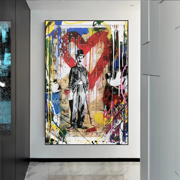 Charlie Chaplin Poster: The Icon of Silent Cinema-Wall Posters