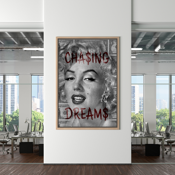 Chasing Dreams: Marilyn Poster - Uncover Iconic Beauty-Wall Posters