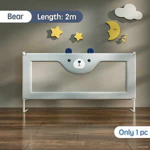 Child Bed Barrier – Adjustable Safety Rail for Babies-Baby Bed Fence