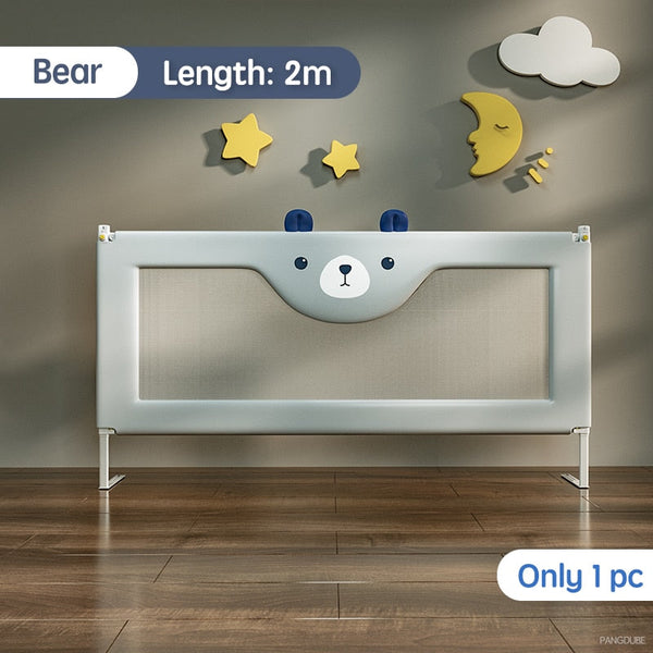 Child Bed Barrier – Adjustable Safety Rail for Babies-Baby Bed Fence