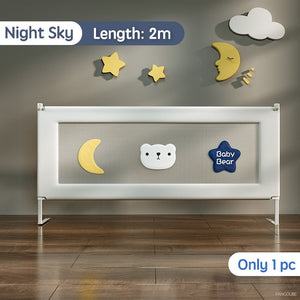 Child Bed Barrier – Adjustable Safety Rail for Babies-Baby Bed Fence