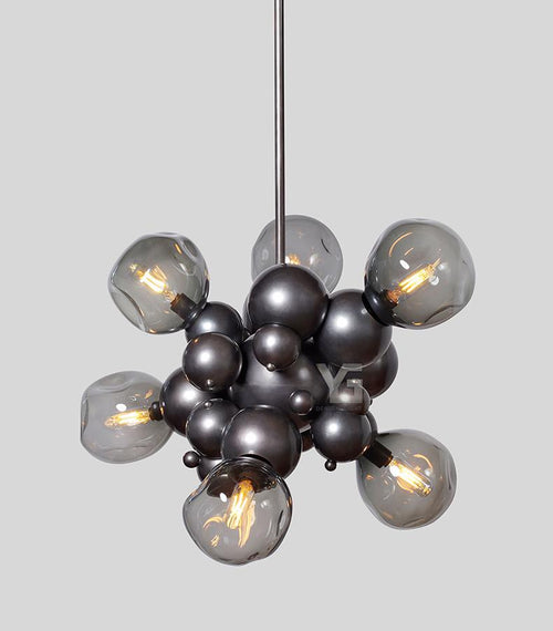 Chrome Bubble LED Pendant Light-Pendant Lights