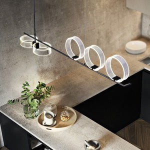 Circular Rings Kitchen Lightings: Stylish Fixtures-Kitchen Island