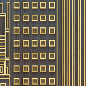 City Buildings Wallpaper for Home Wall Decor-Geometric Shapes Wallpaper