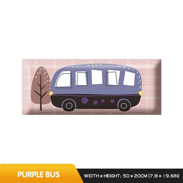 Classic Car Race Kids Wall Padded Safety Cushions-Anti Collision Padded Wall Stickers