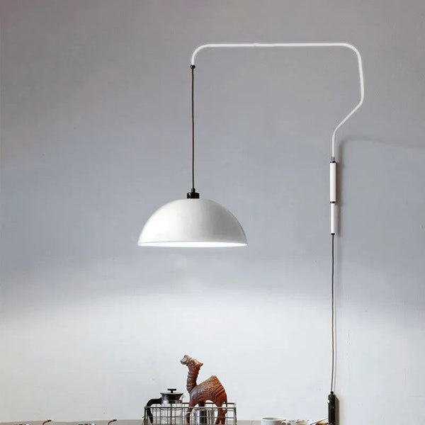 Classic Long Arm Adjustable Pendant Wall Light-Wall Lights