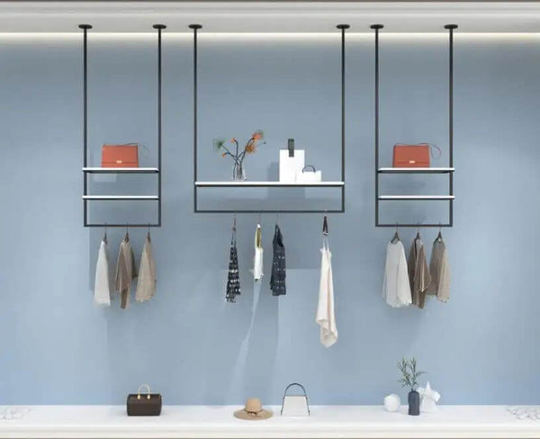 Clothing Display Rack Wall Suspender-Drying Racks & Hangers