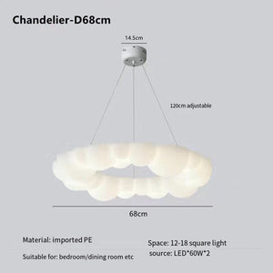 Cloud Chandelier - Illuminate Your Space-Ceiling Chandelier
