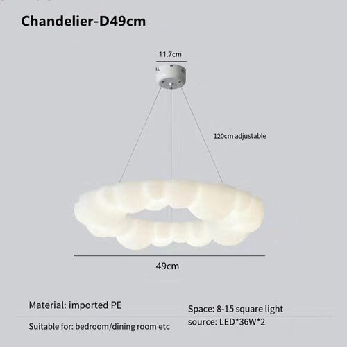 Cloud Chandelier - Illuminate Your Space-Ceiling Chandelier