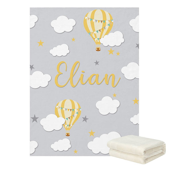Cloud Hot Air Balloon Baby Bedding Set - Baby Shower Gift-Crib Bedding