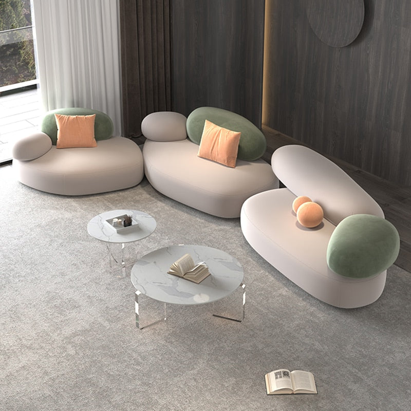 Cloud Shape Designer Sofa Set: Show-Stopping Furniture-Sofa Set