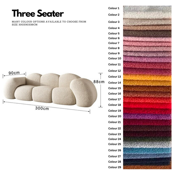 Cloud Shaped Sofa: Feel Ultimate Comfort-Sofa Set