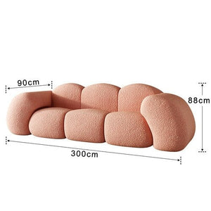 Cloud Shaped Sofa: Feel Ultimate Comfort-Sofa Set