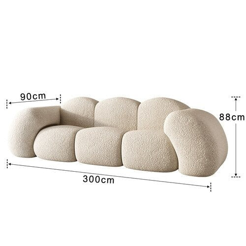 Cloud Shaped Sofa: Feel Ultimate Comfort-Sofa Set