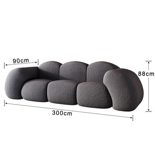 Cloud Shaped Sofa: Feel Ultimate Comfort-Sofa Set