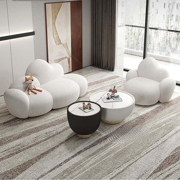 Cloud Sofa Set: Quality, Comfort, and Style!-Sofa Set