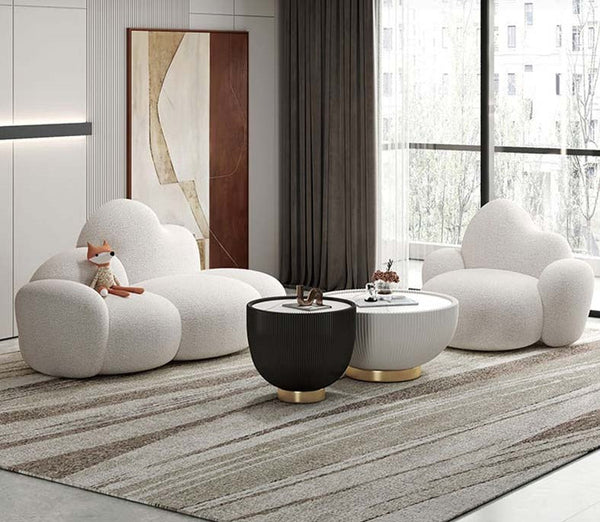 Cloud Sofa Set: Quality, Comfort, and Style!-Sofa Set
