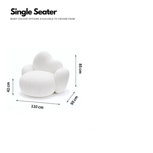 Cloud Sofa Set: Quality, Comfort, and Style!-Sofa Set