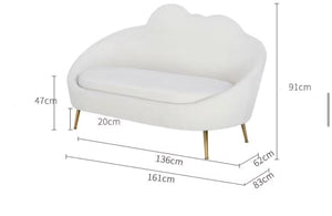 Cloud Stretch Bed Sofa Couch – Velvet or Flannel Upholstery-Sofa Set