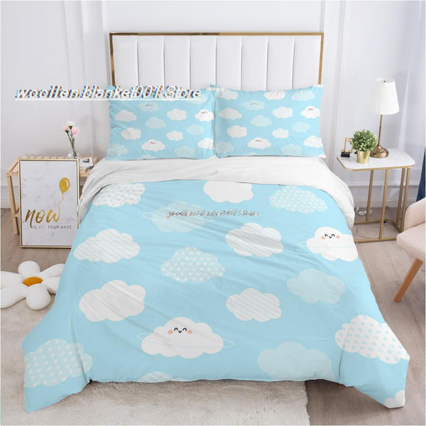 Clouds Bedding Set - Perfect for Your Little One-Bedding Set Kids