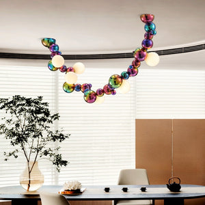 Colourful Chandelier Indoor Decor Hanging Lights-Kitchen Island