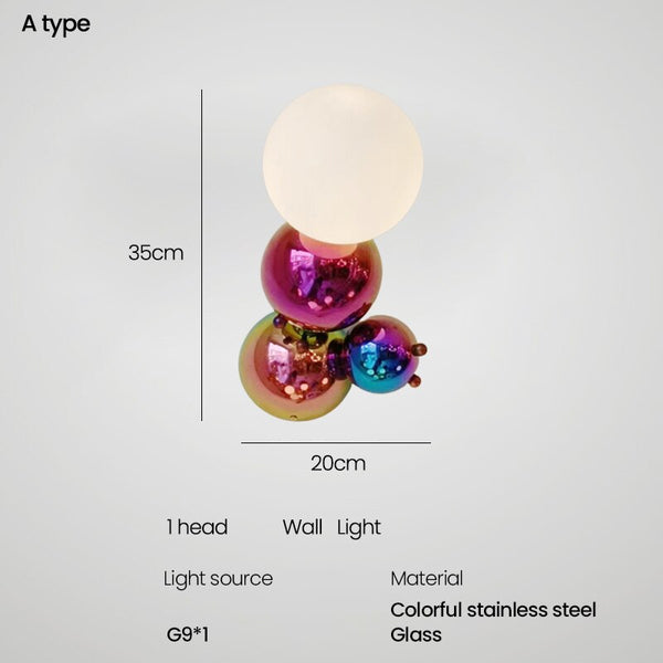 Colourful Chandelier Indoor Decor Hanging Lights-Kitchen Island