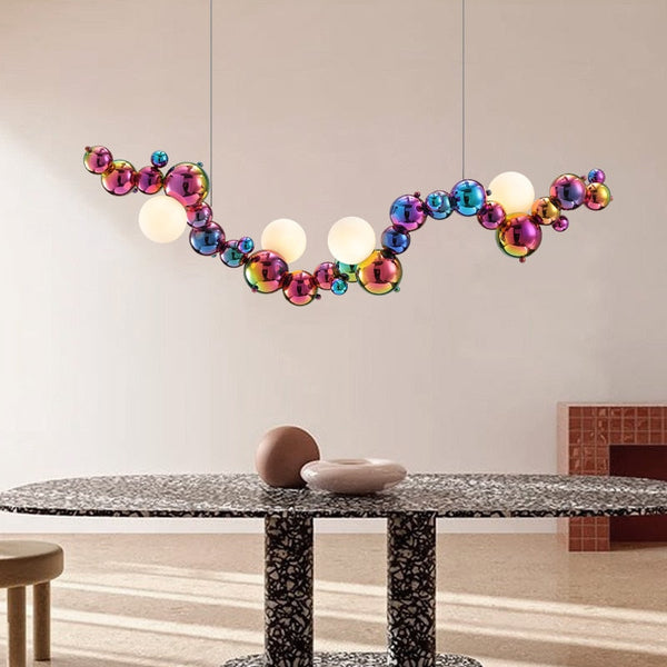 Colourful Chandelier Indoor Decor Hanging Lights-Kitchen Island