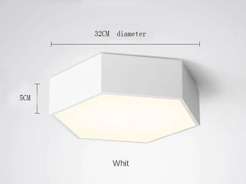 Colourful Honeycomb Ceiling Light-Ceiling Chandelier