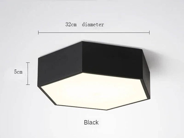 Colourful Honeycomb Ceiling Light-Ceiling Chandelier