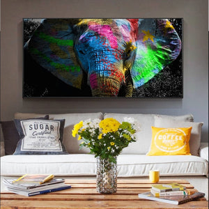 Colours: Elephant Poster - Enhance Your Décor-0