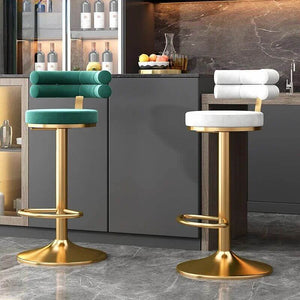 Comedor Bar Chair Stool Height Swivel-Bar Stools