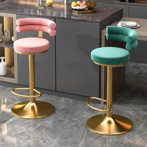 Comedor Bar Chair Stool Height Swivel-Bar Stools