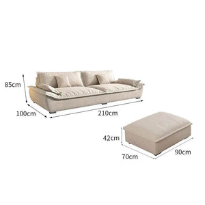 Comfort Exquisite Lounge Sofa Set-Sofa Set