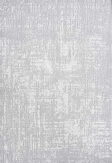 Contemporary Gray Tufted High Pile Rug with 3D Geometric Design-Rugs & Carpets