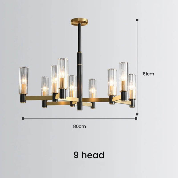 Copper Branch Luster Chandelier-Ceiling Chandelier